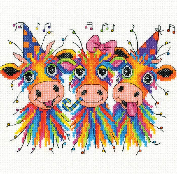 Ladies Night Cross Stitch Kit, Heritage Crafts - Michaela Learner