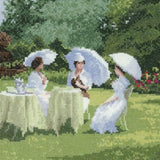 Ladies Who Lunch Cross Stitch Kit, Heritage Crafts - John Clayton