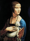 Lady with an Ermine Cross Stitch Kit, Da Vinci, Riolis R2222