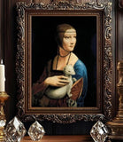 Lady with an Ermine Cross Stitch Kit, Da Vinci, Riolis R2222