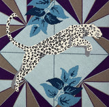 Vibrant Leopard Tapestry Kit, Appletons Needlepoint (12 holes per inch)