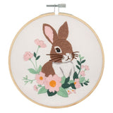 Little Rabbit Embroidery Kit, with hoop, Trimits TCK108