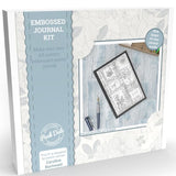 Metal Embossing Craft Kit A5 Journal - Pewter