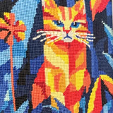 Midnight Cat Tapestry Kit, Milpoint