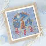 Midnight Moongazer Cross Stitch Kit, Bothy Threads