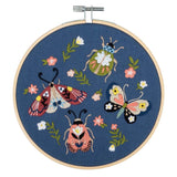 Insects Embroidery Kit, with hoop, Trimits TCK089