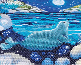 Moonlit Bay Cross Stitch Kit, Heritage Crafts