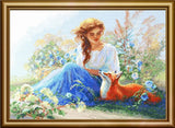 Mother Nature, Meadow Cross Stitch Kit, Aine A1004