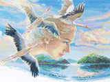 Mother Nature, Sky Cross Stitch Kit, Aine A1002