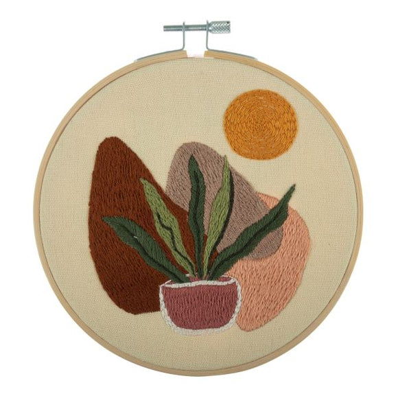 Nature Embroidery Kit, with hoop, Trimits