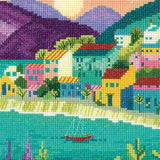 The Peaceful Harbour Cross Stitch Kit, Heritage Crafts