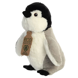 Penguin Soft Toy - Eco Nation - 24cm/9.5 inches