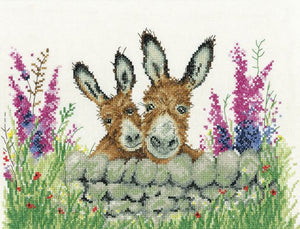 Pip and Poppy Cross Stitch Kits, Heritage Crafts