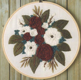 Posey Bouquet Embroidery Kit, Leisure Arts LEA52621