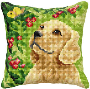 Puppy Dog CROSS Stitch Tapestry Kit, Orchidea ORC.99059
