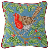 Red, Red Robin Tapestry Kit, Needlepoint Kit Bothy Threads