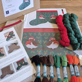 Robin Christmas Stocking Tapestry Kit, Appletons