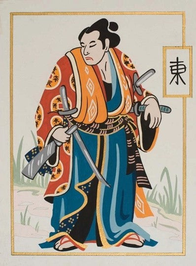 Samurai Tapestry Canvas, Needlepoint -Grafitec C10-482
