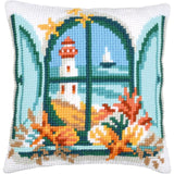 Sea View CROSS Stitch Tapestry Kit, Vervaco PN-0220616