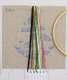Sheep in the Meadow Embroidery Kit with Hoop, Vervaco pn-0237942