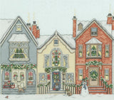 Snowy Street Cross Stitch Kit, Bothy Threads XSS21