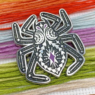 Spider Needle Minder, Magnetic Needle Keeper, Bothy Threads