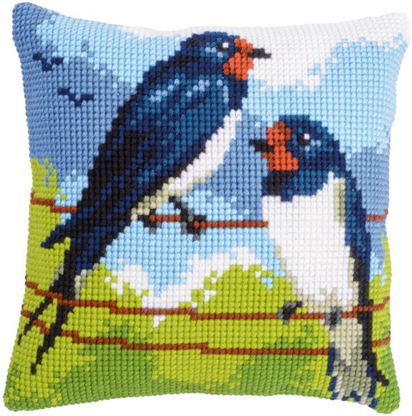 Swallows CROSS Stitch Tapestry Kit, Vervaco PN-0149951
