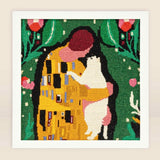 Feline Kiss Tapestry Kit, Milpoint
