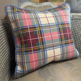 Pink Tartan Tapestry Kit, Glorafilia Needlepoint Kit