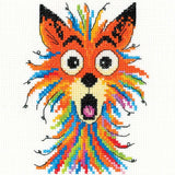 Totally Foxed Cross Stitch Kit, Heritage Crafts - Michaela Learner
