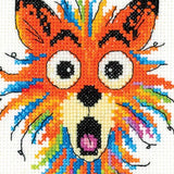 Totally Foxed Cross Stitch Kit, Heritage Crafts - Michaela Learner