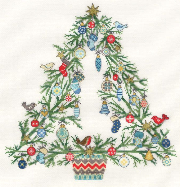 Tree of Joy Cross Stitch Kit, Bothy Threads
