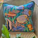 Tropical Fish Tapestry Kit, Needlepoint, Glorafilia