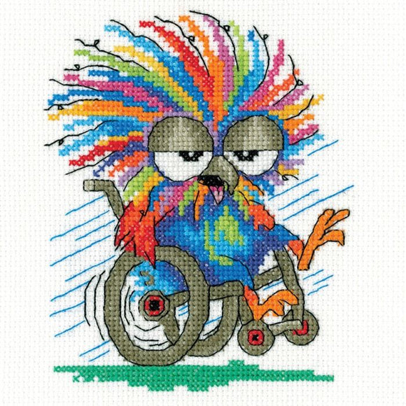 Unstoppable Cross Stitch Kit, Heritage Crafts - Michaela Learner