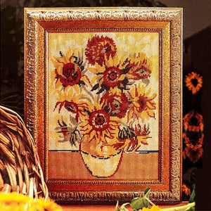 Van Gogh Sunflowers, Glorafilia Needlepoint Kit, Tapestry Kit