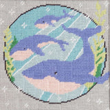 Whale Trio Tapestry Kit Needlepoint, Anchor 20003