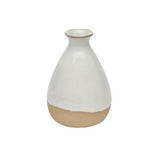 Italian White Ceramic Bud Vase, Veneto Posy Vase - 12cm