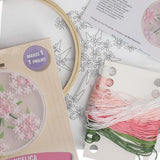 Wild Angelica Organza Embroidery Kit, Leisure Arts LAK56810