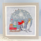 Winter Waddle Cross Stitch Kit, Bothy Threads