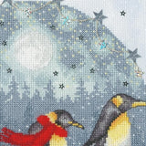 Winter Waddle Cross Stitch Kit, Bothy Threads