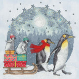 Winter Waddle Cross Stitch Kit, Bothy Threads