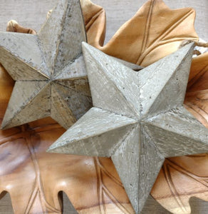 Rustic Wooden Hanging Star  - 20cm