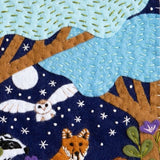 Woodland Wool Felt Embroidery Kit Wall-Hanging, Hawthorn Handmade