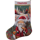 Woodland Wishes Christmas Stocking Cross Stitch Kit, Vervaco PN-0246743