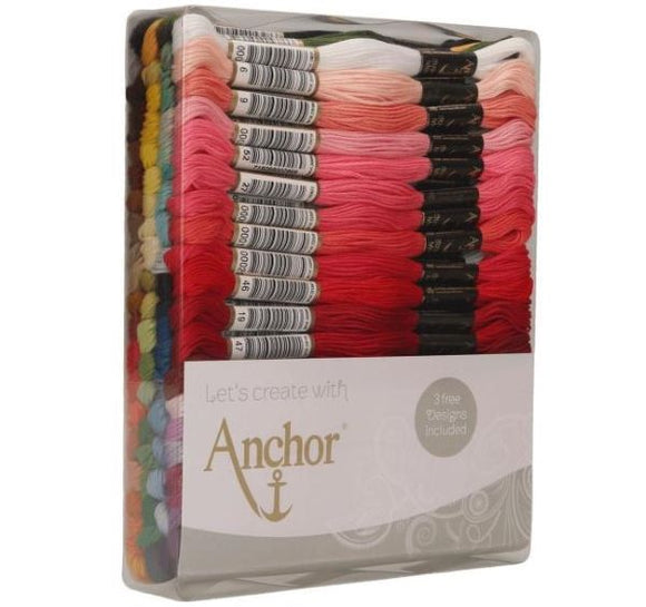 Anchor Stranded Cotton Thread Pack of 80 -Anchor Excellence Set A29SC80/9061