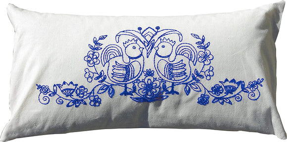 Embroidery Kit Scandinavia Blue, Modern Embroidery