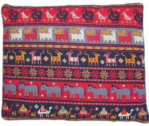 Animal Kelim Tapestry Kit, Needlepoint Kit, The Fei Collection