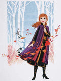 Elsa and Anna Frozen (2) Disney Cross Stitch Kits, Vervaco - PAIR