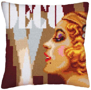 Art Deco 2 CROSS Stitch Tapestry Kit, Collection D'Art CD5236