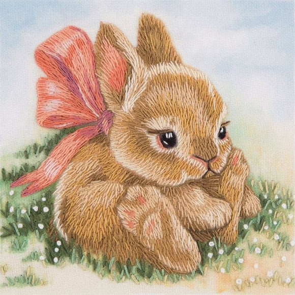 Baby Bunny Embroidery Kit, Panna JK-2098
